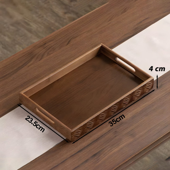 Wooden Tray Set 3 Pcs